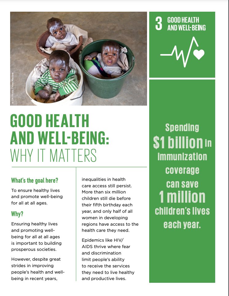 Taleahsliwa00's tweet photo. Why do we need to focus on #SDG3? A great summary and read to educate other staff in our school. #UoNTeach #educ4750 https://t.co/YrLPMrToGo