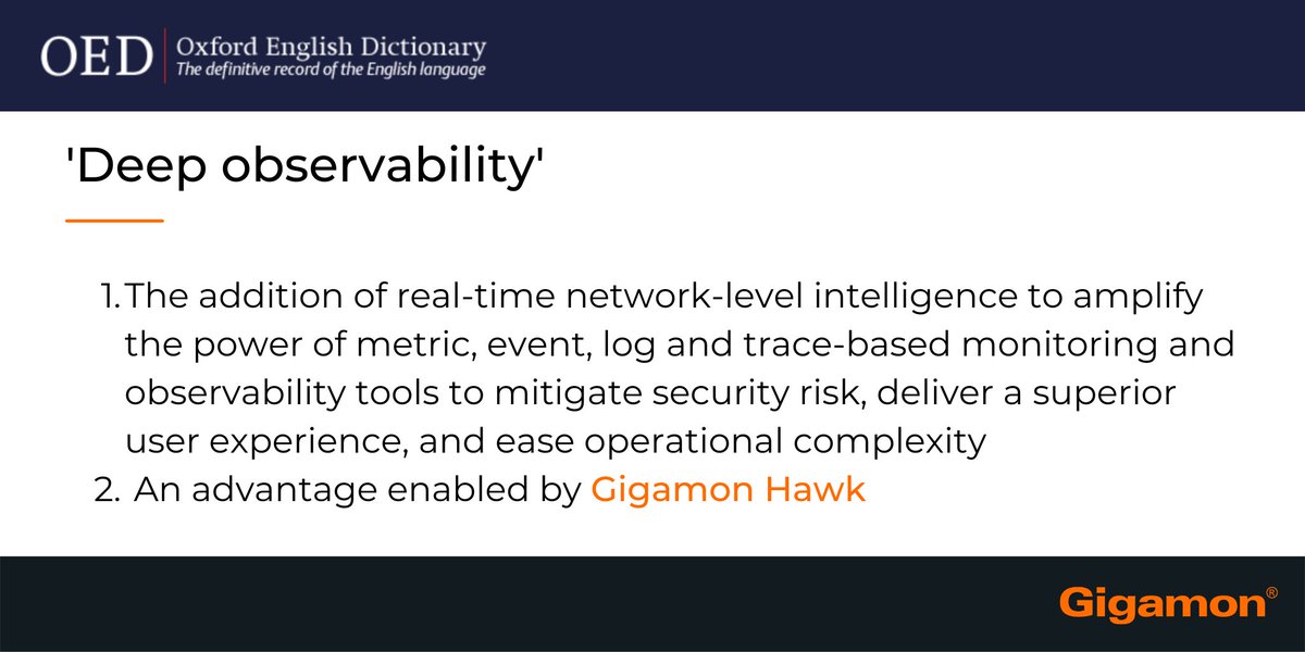 Was ist #DeepObservability, und weshalb ist es der Schlüssel für eine erfolgreiche Transformation in die #Cloud? Erst die vollständige Beobachtbarkeit des Datentraffics verhindert den Blindflug. #cloudvisibility #GigamonDE #cloudsecurity #networksecurity
gigamon.com/resources/deep…