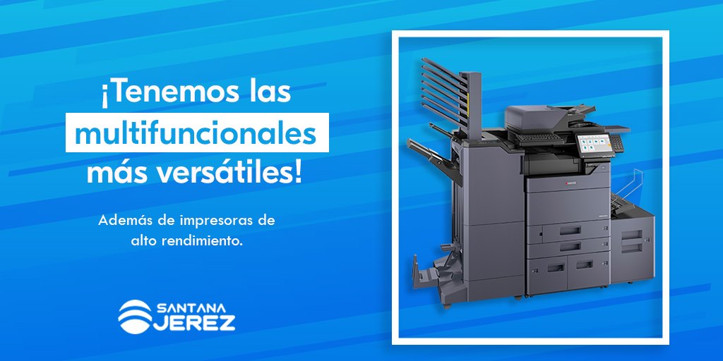 🖨️✔️ Equipos multifuncionales fiables y versátiles, impresoras de alto rendimiento y consumibles de la máxima calidad con un menor impacto medioambiental. Conoce estos y otros productos de KYOCERA Document Solutions España e impulsa tu negocio. 
ow.ly/21vy50Gqxg6