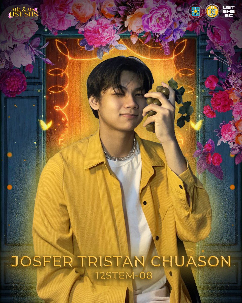 ustshssc's tweet photo. Josfer Chuason (12STEM-08) - Zero Hunger 

#HurricaneOfJacarandas 
#MrAndMsUSTSHS2022
#EncanTogetherSHS
#FamiliaTomasino
#Ma6icalYears https://t.co/wCzZdrrC4X