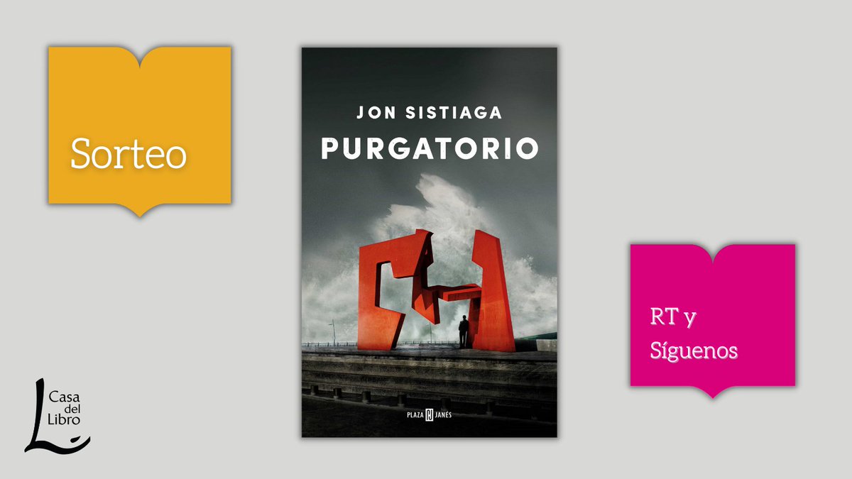 casadellibro's tweet photo. 🚨 SORTEO 🚨

Sorteamos cinco ejemplares de #Purgatorio ¡¡¡firmados por @jonsistiaga!!!

1️⃣ Síguenos
2️⃣ RT

Una impactante historia en torno a las heridas todavía abiertas del conflicto vasco.

BBLL: https://t.co/PWyUjqwBUb @penguinlibros https://t.co/TLqEb7K4qy