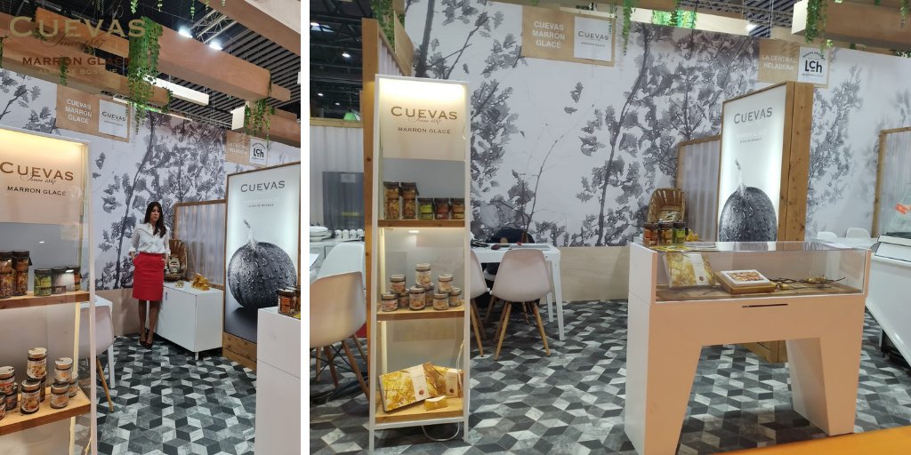 GrupoCuevas_'s tweet photo. La magia del #AlmadeBosque llega a @AlimentariaBCN de la mano de una excelente embajadora, Maite González, gerente de #CuevasyCía. ¡Te esperamos en el Pabellón 1, en la zona #LandsofSpain! #Galicia #Alimentaria22 #MarronGlacé
https://t.co/lwg29r0loZ https://t.co/tTjReFK0cZ