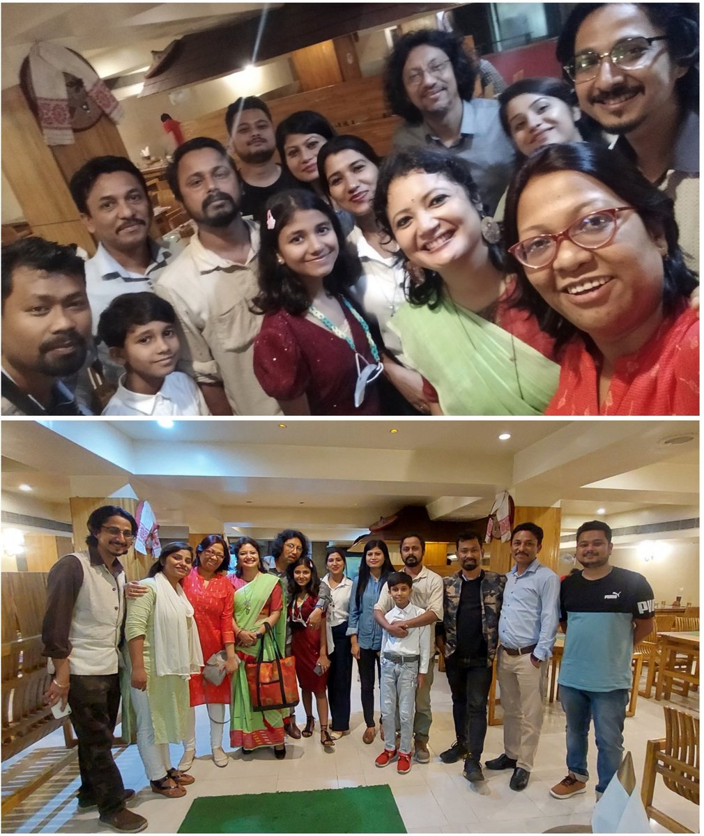 limineog's tweet photo. Enjoyed yesterday evening with the Team Tumi Malala🎬. So happy to meet you all after a long time. Missing the members who were not present yesterday. https://t.co/M8oV077wNf