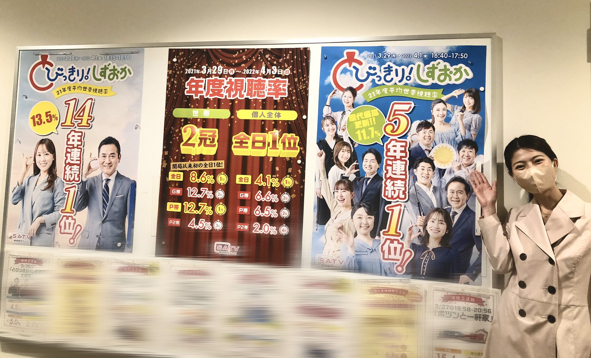 片山真人 静岡朝日ﾃﾚﾋﾞｱﾅｳﾝｻｰ Katayaman19 Twitter