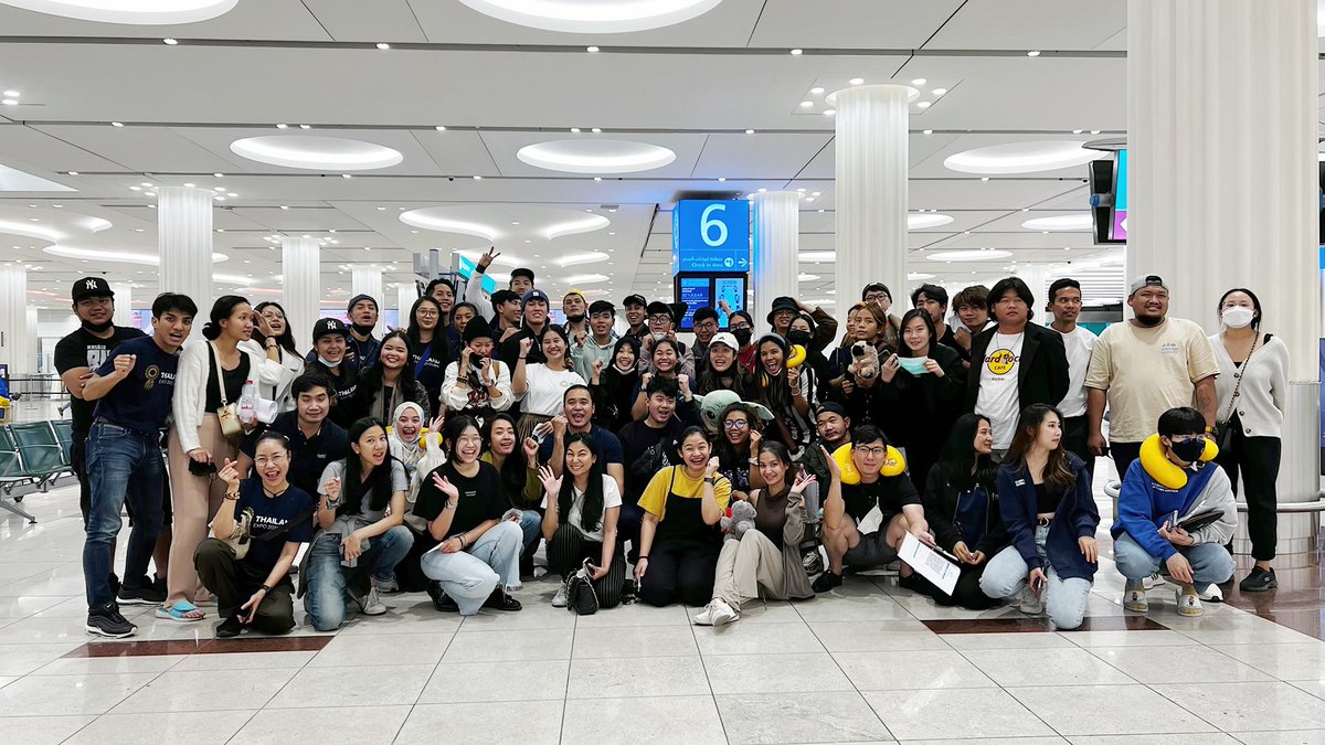 6 Months unforgettable experience @expo2020dubai It’s time to go back home 🇹🇭 Till we meet again 🇦🇪 

#Expo2020Dubai #terminal3