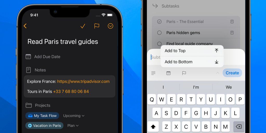 Task Flow: Tasks and To-Do Lists tweet media