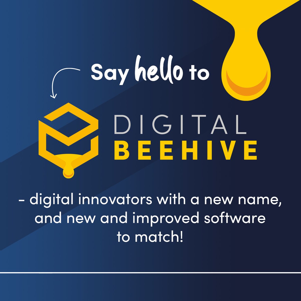 _digitalbeehive's tweet photo. As the creators of the very first contract management system - CCM - we've been at the forefront of the market for over 20 years. Now, a new era beckons... 🤭

... Say hello to Digital Beehive - digital innovators with a new name, and new and improved software to match! https://t.co/xe9htviM1H