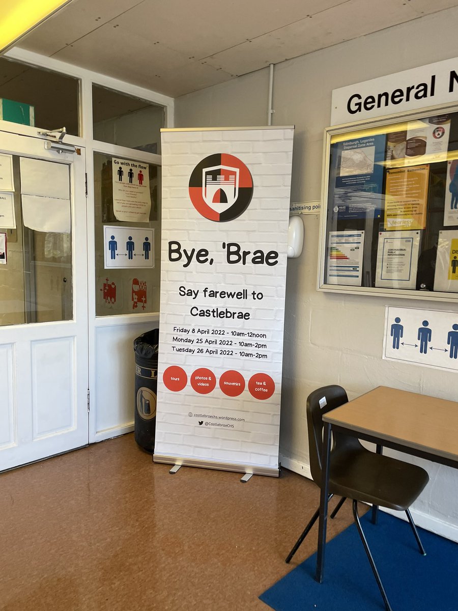 EmmaDuncan_DYW's tweet photo. Today is my last day in the old @CastlebraeCHS 😭 However, I’m very much looking forward to the Easter break, and to come back to our shiny new school! ✨🏫 https://t.co/xmU4jOYDOF