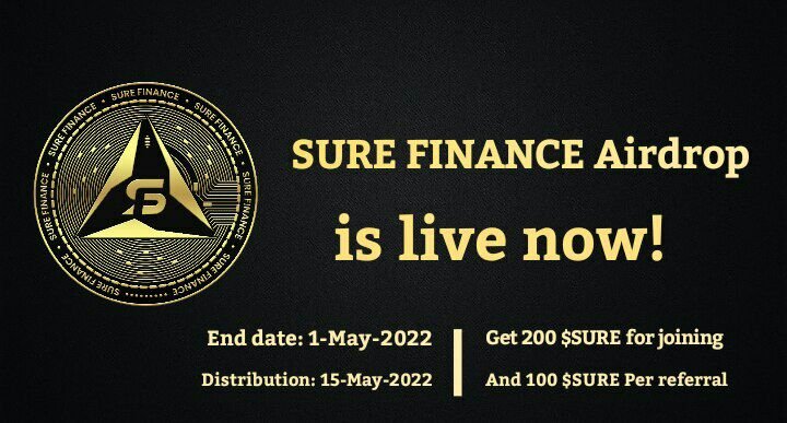 Verse_0x's tweet photo. πͺ SURE FINANCE Airdrop is live now! πͺ
πΈ Receive - 200 $SURE Coin of our utility token
πΈ For referral - Receive - 100 $SURE Additional on each referral
π join here https://t.co/A3QGCpZzkv
#airdrop #sure #ensure #giveaway #airdrops #cryptoenvoy #Metaverse https://t.co/Xdl3a1GhXc