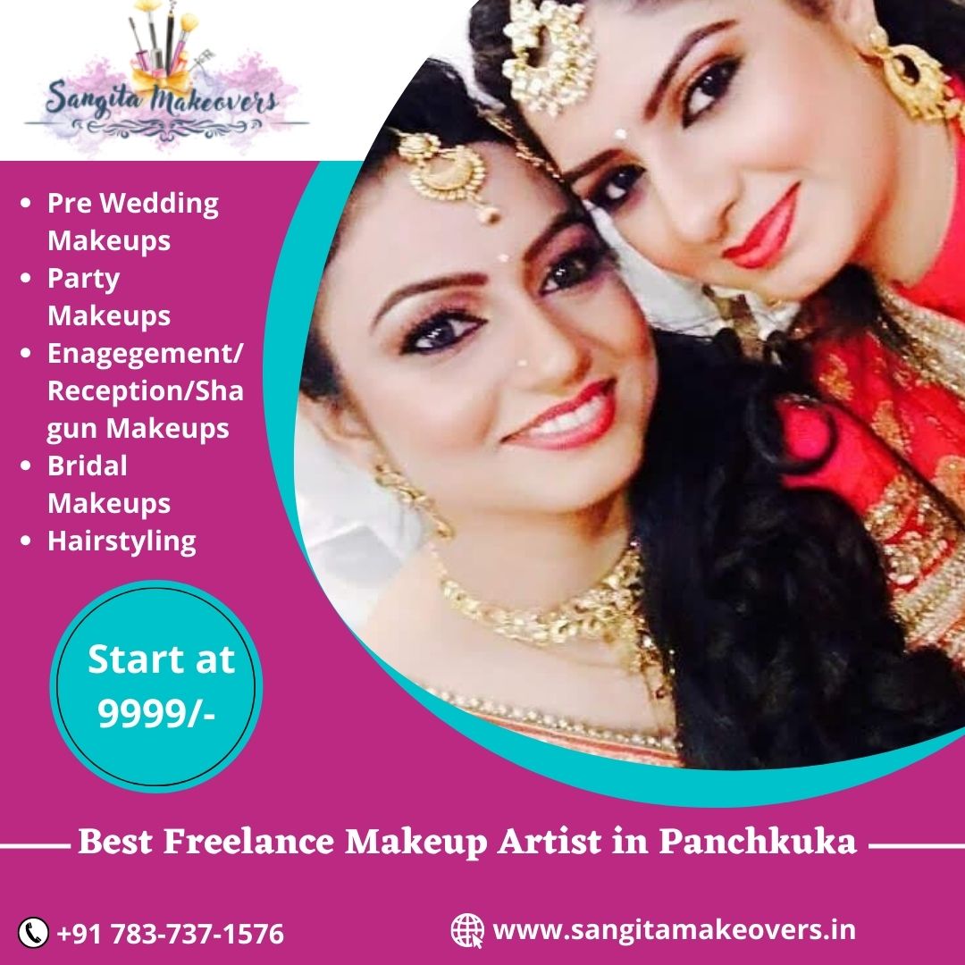 sangeetamakeups's tweet photo. Are you looking for Best Freelance Makeup Artist in Panchkula?
Sangita Makeovers is one of the best makeup artists in Panchkula.
Call now for your new look!!
+91 783-737-1576
Or visit us at https://t.co/CWd9GsVDSh
#makeuplover #makeuplooks #bridallookbook
#bestmakeupartist https://t.co/0ED7Jjfb0T