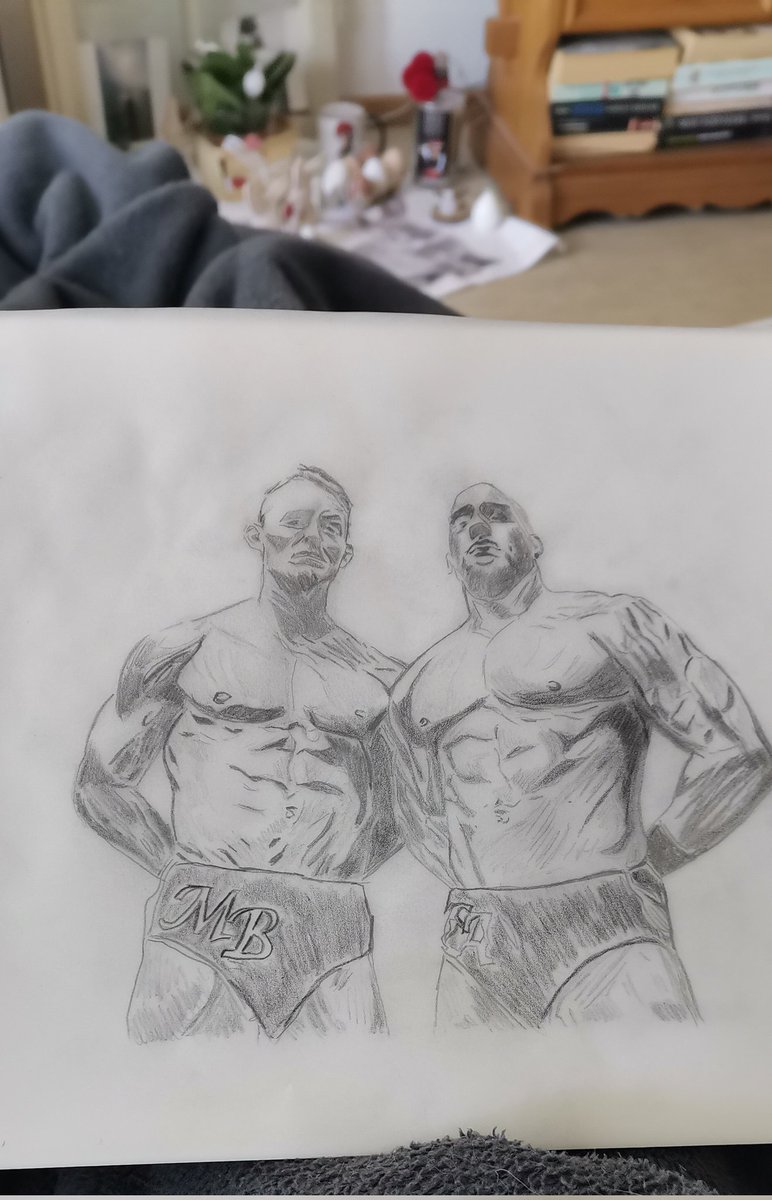 blackforestDiva's tweet photo. Work in progress.. Like the legends in the making they are .. #BackToDraw
#ImpeccableGerman #Goldjunge #StolzUndEhre @Marcel_B_WWE ☝🏼🇩🇪
#PrideOfItaly #Gladiatore #AmoreEOrgolio @FabianAichner 🦾🇮🇹
#Imperium #DieMatteIstHeilig #TrueChamps #Königsklasse #ProudFan https://t.co/c610DfRE8s