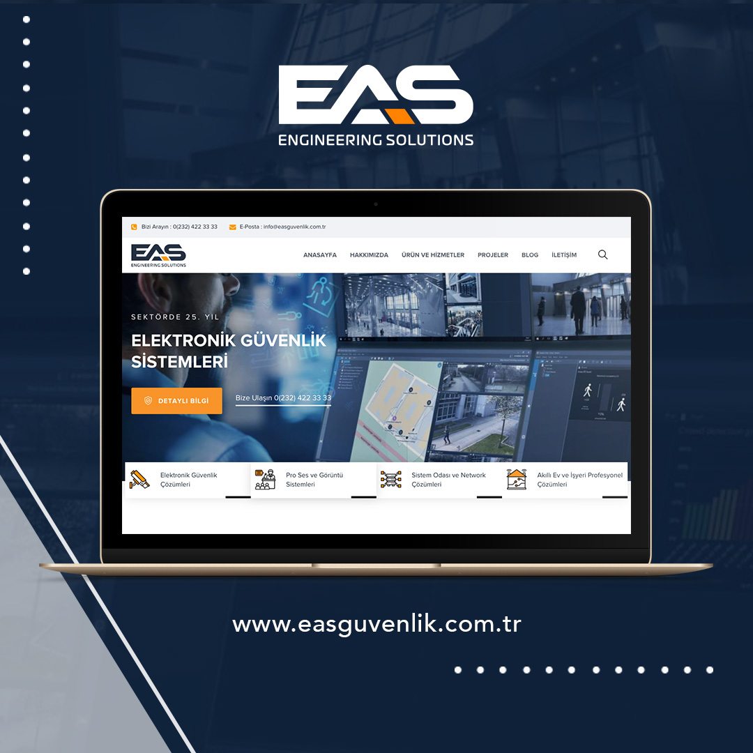 digitalkarinca's tweet photo. EAS Güvenlik Sistemleri ile birlikte hazırladığımız kurumsal websitesi çalışmalarını tamamladık.

#izmirwebtasarım #izmirweb #digitalkarinca #easguvenlik

https://t.co/7OQp42Oagu https://t.co/505w7WCHoI