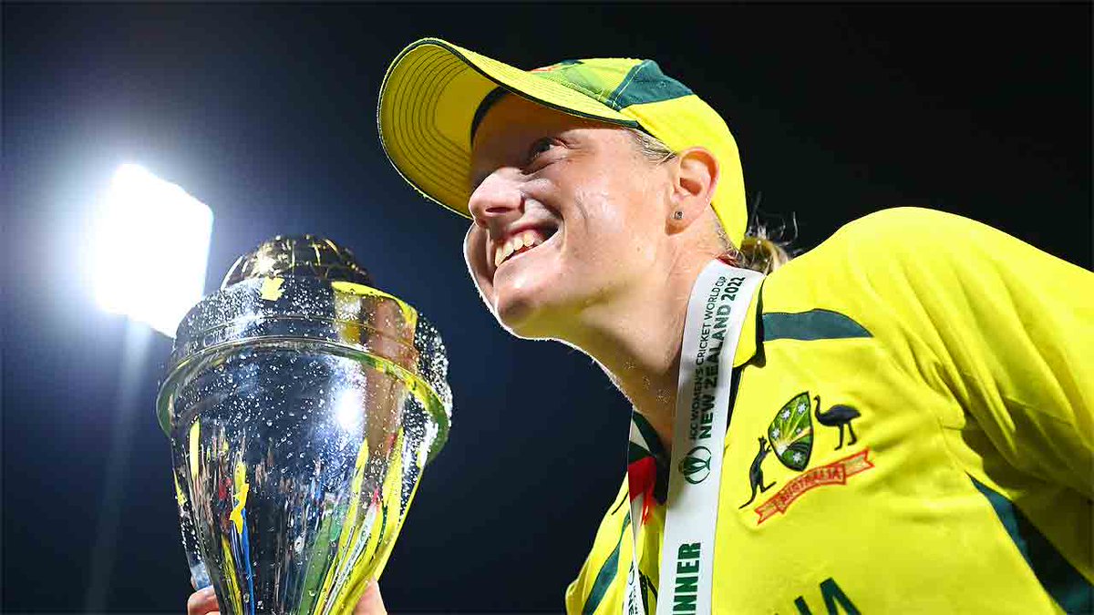 toisports's tweet photo. #CWC22 #CWC22final #Healy #TeamAustralia 

All you need to know about @ahealy77  , the unstoppable Aussie run machine 🏏

#AlyssaHealy is the first woman to score centuries in the semi-final and final of a @cricketworldcup edition

More Here ⏩ https://t.co/q9AP1lKEdw https://t.co/69Th5Y8xhQ