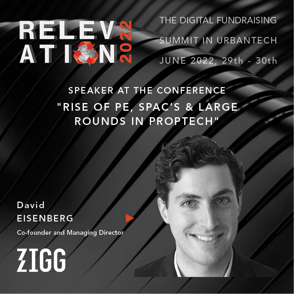 ProptechH's tweet image. 🔍 So proud to announce that Dave Eisenberg, founding partner at Zigg Capital will speak at #REL22! Grab your ticket here for this one-of-a-kind investment summit in Urban Tech ➡️ bit.ly/3sezbeP