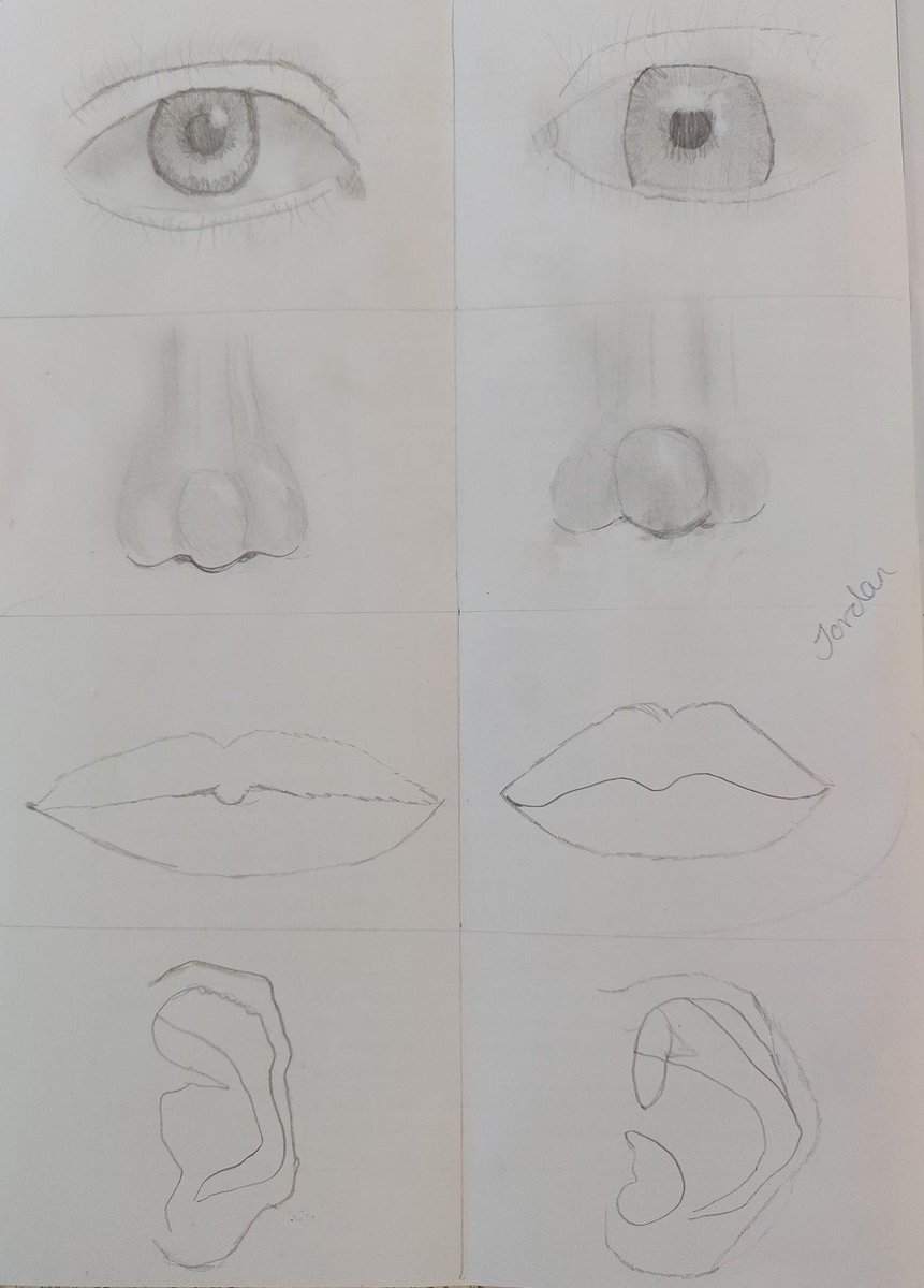 SSA_ADT's tweet photo. 8Y2 have been practicing drawing facial features before they move onto drawing a full portrait. https://t.co/PA6QBebEiE