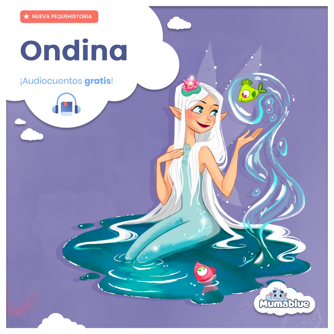 ¡Nueva pequehistoria! 🧜‍♀️ Ondina 🧜‍♀️ En lo más profundo del Bosque de los Susurros hay una manantial de aguas cristalinas. Bajo su superficie habita un ser mágico mumablue.com/blog/pequehist… #cuentosinfantiles #audiocuentos #podcast #infantil #hadas #medioambiente #ecología #naturaleza