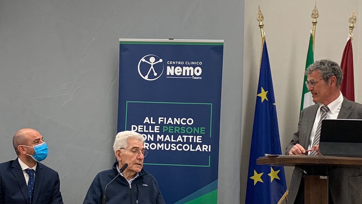 CentroNemo's tweet photo. UN ANNO DI @CentroNemo Trento
“Oggi sono diventato un paziente. A NeMO il malato si sente davvero messo al centro. Chi mi ha davvero convinto a non cedere alla malattia sono stati proprio i professionisti di NeMO."
- Carlo Borzaga
@ApssTn @ProvinciaTrento
#stoconnemo https://t.co/4ql5Hrqq1v