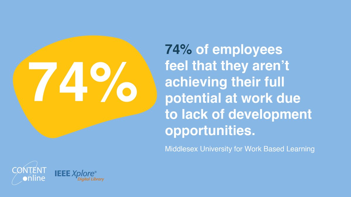 Increase your employees' job satisfaction with IEEE eLearning. 

IEEE offers University and continuing professional education resource for practising or future engineers and technical professionals’ all over the globe!

#IEEEEducationWeek #eLearning #ieee #PofessionalDevelopment