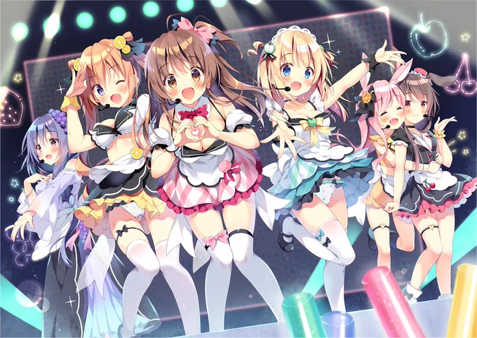 E☆2さんにて連載中の
「ぱんタスティックステージ♪ ～もしもウチの娘達がアイドルになったら～」

看板娘たちのグループ名を募集します!🤍
なにかいい案がありましたらこちらのツイートのリプ欄へお願いします🙏✨

結果発表は次号えつさんにて! 