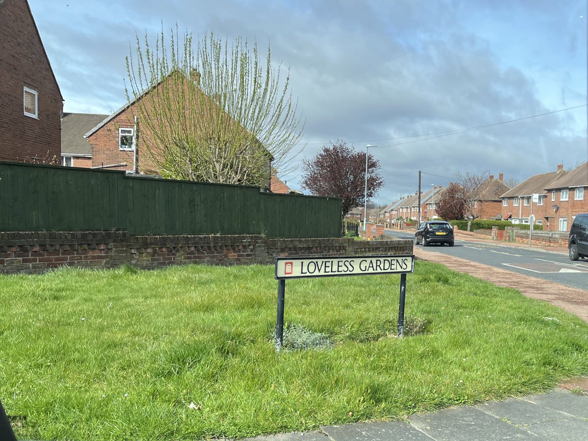 I’d like to think that the person responsible for naming the streets in Wardley, Tyne &amp; Wear is a massive shoegazer