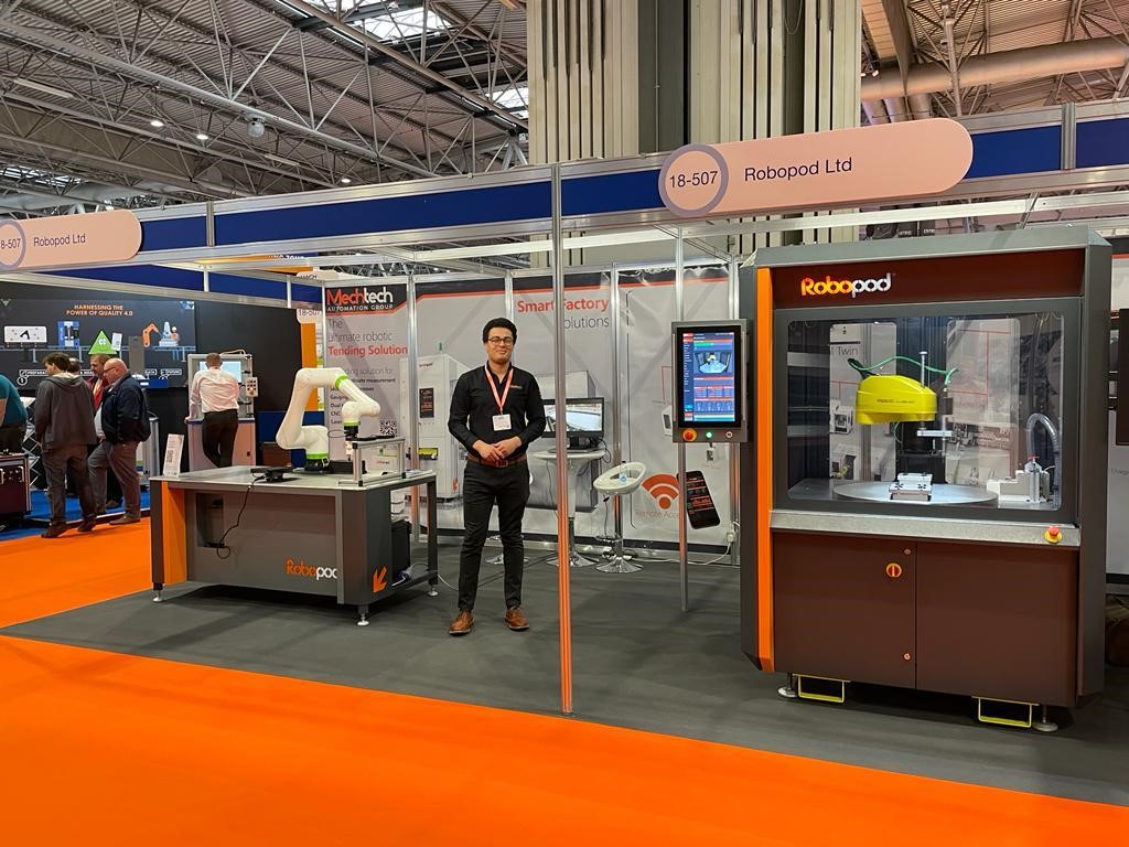 MechtechGroup's tweet photo. Today's the first day of MACH!
Stop by stand 18-507 to meet the Mechtech Automation team, & see Robopod & Benchpod in action, the ultimate robotic automation solutions that can revolutionise your business.
@MACHexhibition
#MACH2022 #BeyondSmart #SmartFactory #UKmfg #Robopod https://t.co/C1sczSistO
