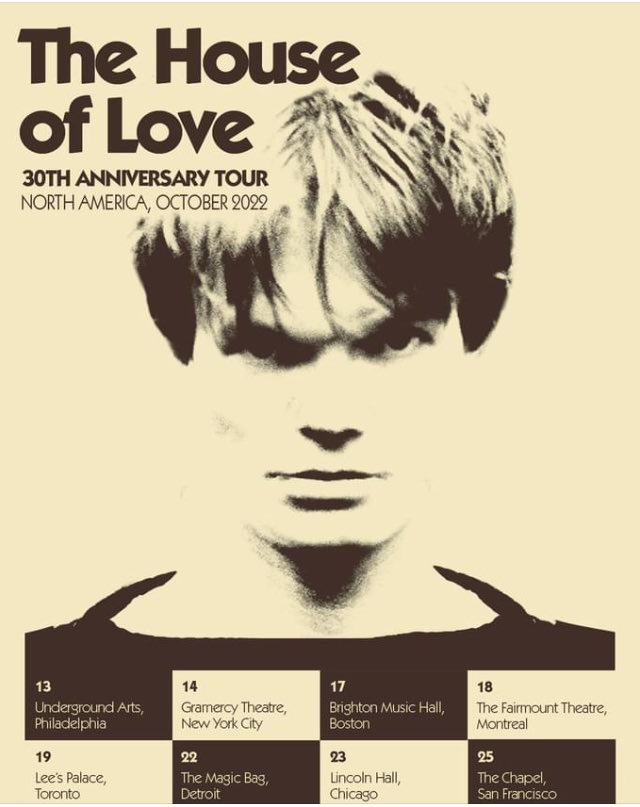 creationrecords's tweet photo. We are very happy to announce a rescheduled North American tour for October 2022. Originally confirmed for 2020 and  cancelled due to Covid tickets purchased for any postponed shows will be valid in each respective venue. https://t.co/gncNDieQ5H