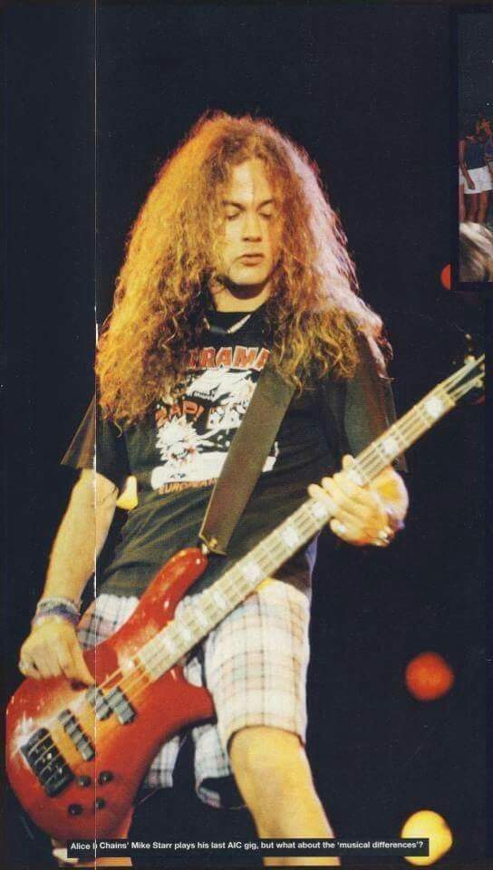 Happy  heavenly birthday  MIKE STARR (1966 2011). 
Gone, but never forgotten!
Alice In Chains 