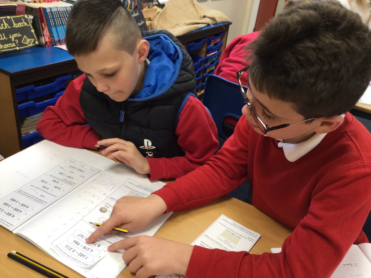 WMPrimaryY5's tweet photo. Working in pairs to explain our reasoning.
#mathswizards https://t.co/94h23pyYOA