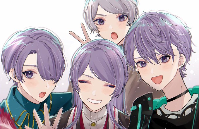 ㊗️デビュ〜2周年!🎉 #上弦画 