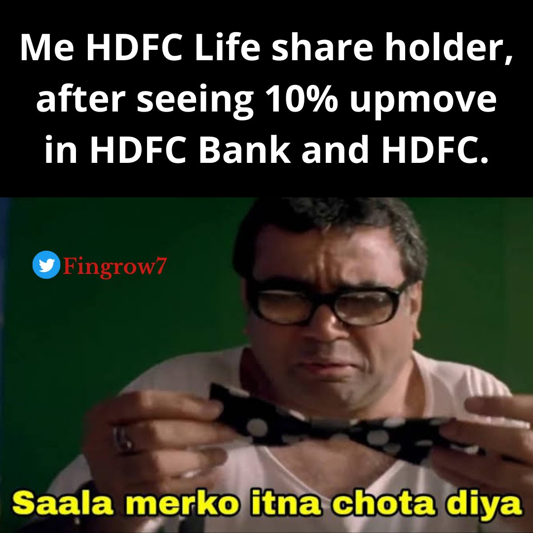 fingrow7's tweet photo. 4% is good but still way less than 10%.

#hdfcbank #HDFC #hdfcmerger #hdfclife #StockMarketindia #stockmarketmemes https://t.co/snLQhfwmdE