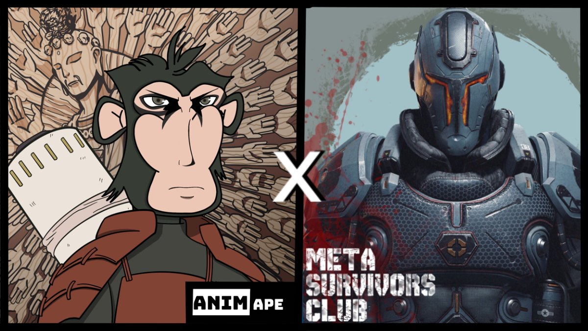 Metaverse ComiClub (AnimApes)-MINT: 14 May 4PM CET tweet media