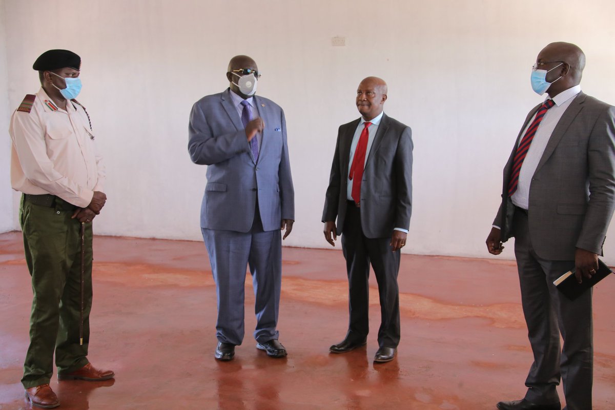 EduMinKenya's tweet photo. Education Cabinet Secretary Prof. George Magoha has today commissioned new CBC classroom at Christ The King Gachage Secondary School in Gatundu South, Kiambu County.
#EducationReforms
#CBCInfrastructure https://t.co/QAEE9rJQK0