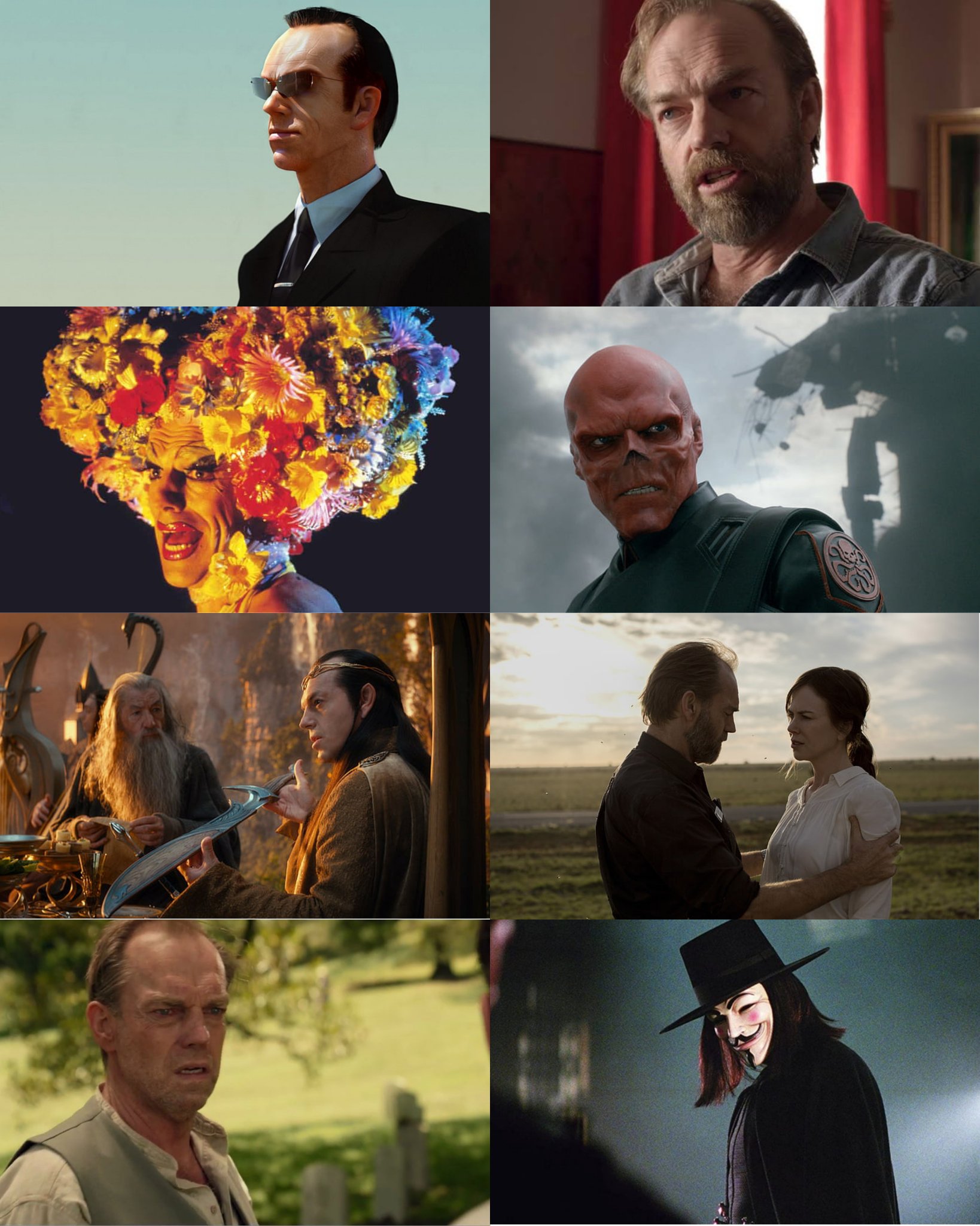 Happy 62nd birthday to the great Hugo Weaving! 