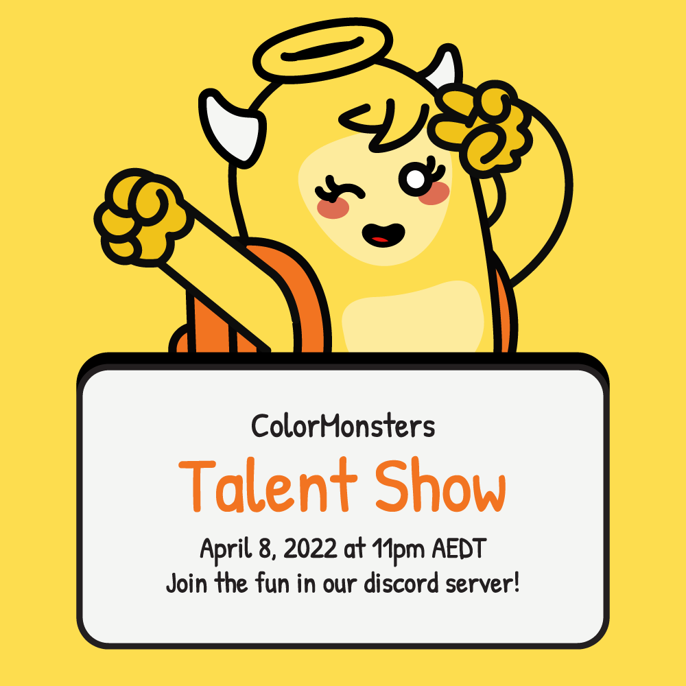 PowerMonstersTV's tweet photo. 🌈 Hello monster fam! 🌈

👯‍♀️ Do you like to dance?
🎤 Do you sing like a diva?
🎸 Do you play an instrument?
🤹🏾‍♀️ Do you have an exceptional talent that you want to showcase to all monsters?

Join the fun in our discord!
https://t.co/EPKCv5s4UG https://t.co/kV4ZhmESo4
