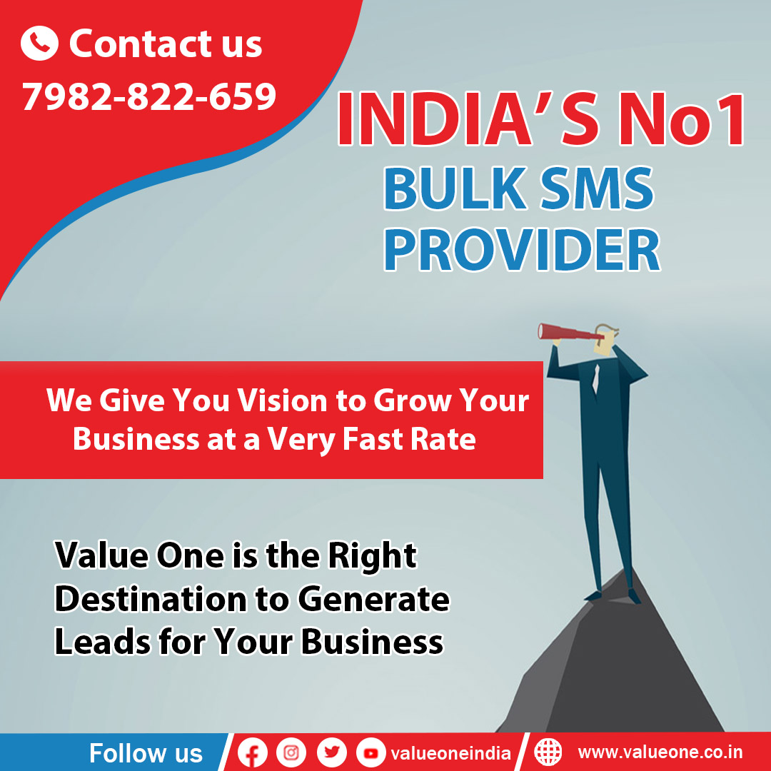 valueoneai's tweet photo. 👉We Give You Vision To Grow Your Business At A Very Fast Rate...
✌India's No-1 Bulk SMS Company✌
👉Value One Digital Media
SO 9001-2015 Certified
✅11+Yrs Experiences✅ 2k+ Customers✅75K+Lead
Generated
Contact No 📞+91-9871920357
Website 🌐 https://t.co/evreWjKbBu
#valueone https://t.co/xCrsseJmzC