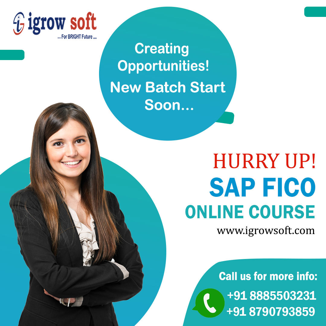 igrowsoftindia's tweet image. SAP FICO New batch start soon quickly enroll now
visit: igrowsoft.com/sap-fico-train…
call us: +91 8885503231
Email: igrowsoft.yours@gmail.com
#sapficotraininginhyderabad #sapficotrainingonlinefree
#sapficocoursefees #sapficotrainingandplacement
#sapficotrainingonlineindia #sapfico