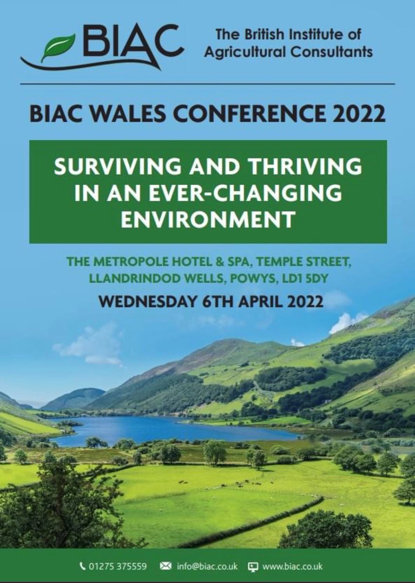 FinancePennant's tweet photo. Pennant Finance are delighted to be supporting the @BIAC_UK Wales Conference 2022 'Surviving and thriving in an ever-changing environment' at Llandrindod Wells later this week. The team will be speaking about alternative sources of finance in Agriculture at the conference. https://t.co/hJTmBiLaxG