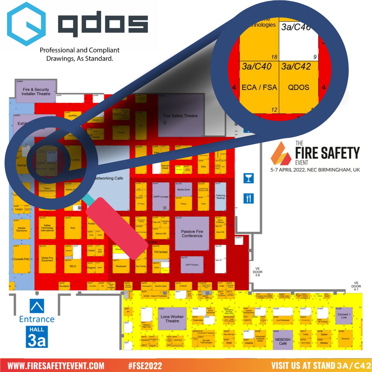 Only 3 more days before the🔥<a href="/FireSafetyEvent/">Fire Safety Events</a>🔥 - remember you can find us at Stand 3A/C42!

#fse2022 #firesafetyevent #zoneplans #firealarms #firesafety