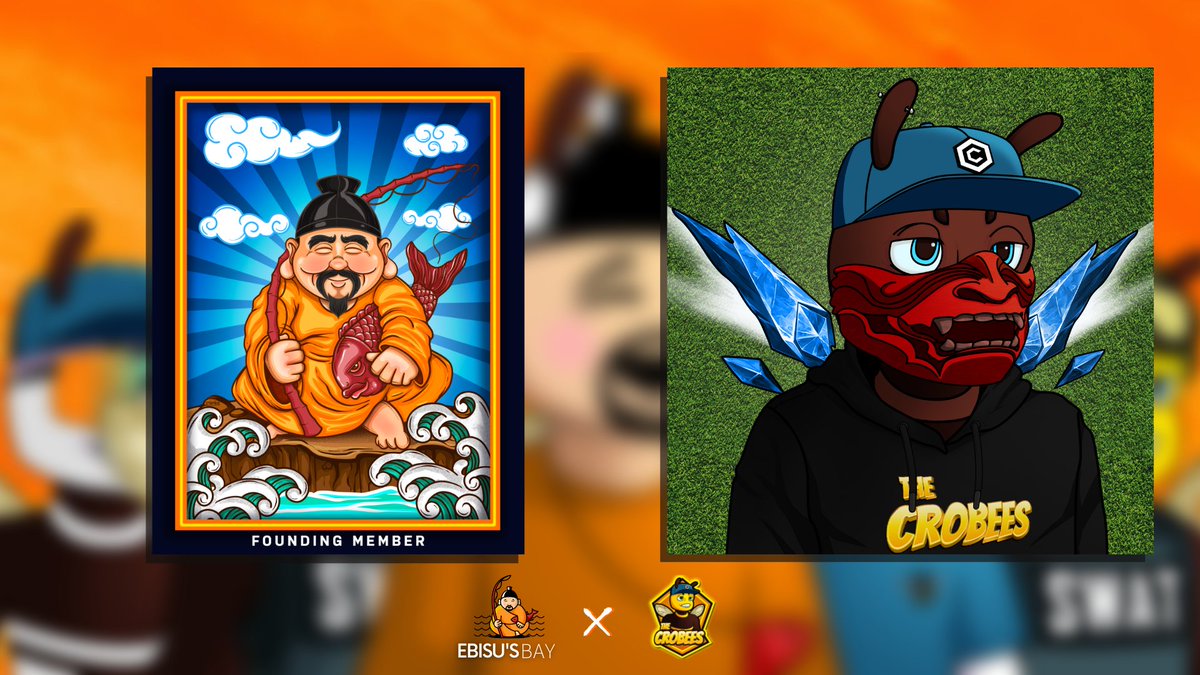 EbisusBay's tweet photo. The hive is buzzing with excitement for the upcoming drop🐝

1⃣Follow @EbisusBay &amp; @The_Crobees 
2⃣♥️+🔁
3⃣Tag 3 friends

2 #NFTs 2 Winners - End: 6th April
#NFTGiveaway #NFTCommunity #nftcollector #crofam   #FFTB #NFTcollection #CRO #NFTProject https://t.co/jdgc5jSxcp