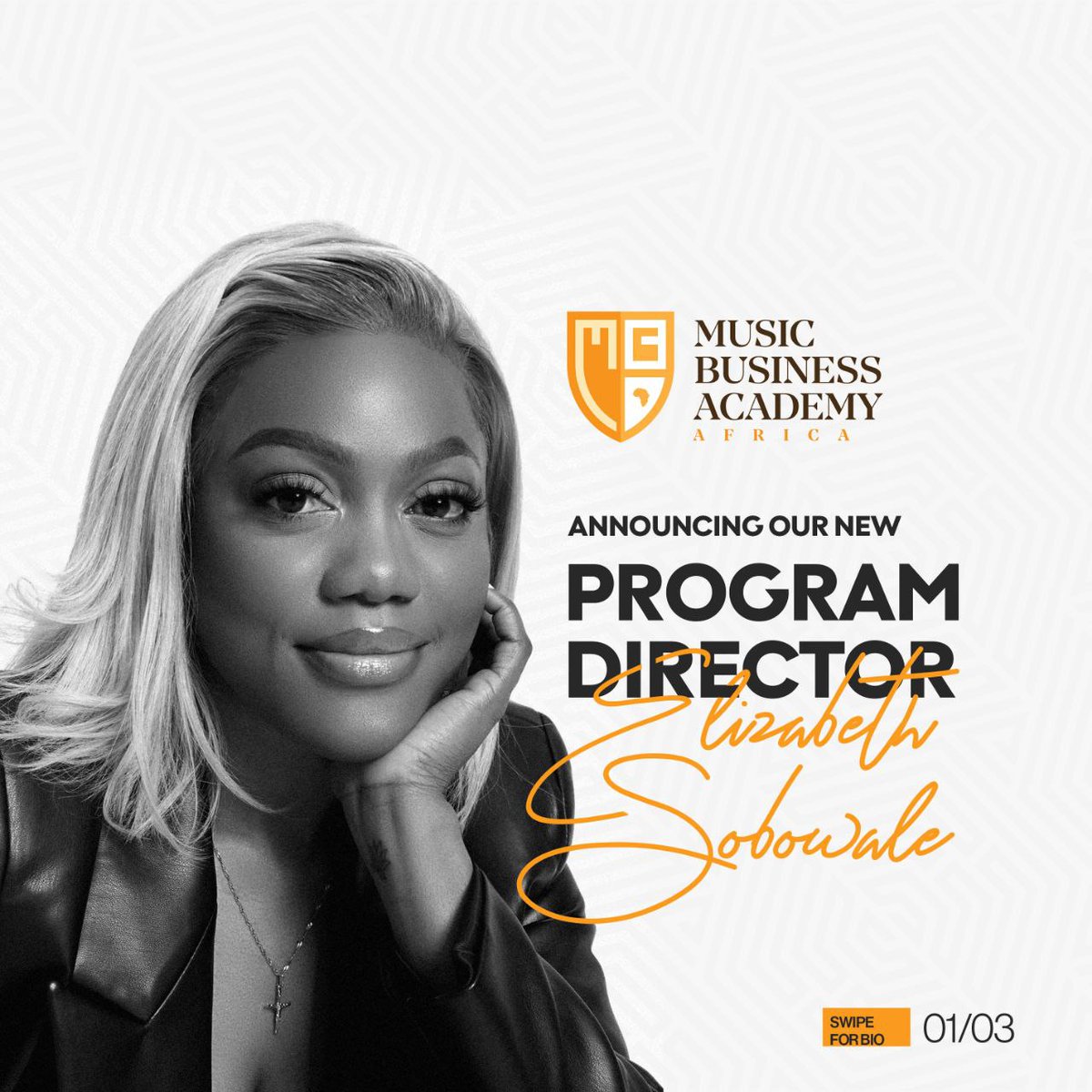 cbaforafrica's tweet photo. A new era begins today at the Music Business Academy for Africa.. 

Join us as we welcome our Director of Programmes, the amazing Ms @elizabeth_sho28 https://t.co/bjMTHm2YFb