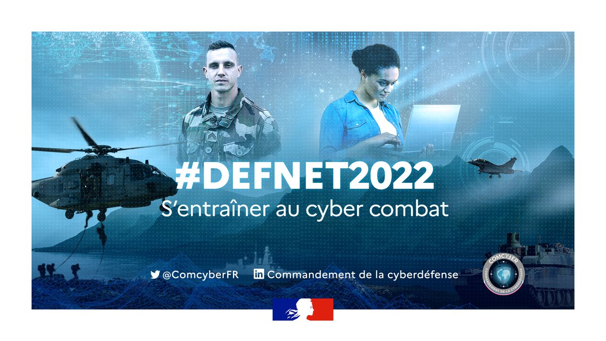ThalesDefence's tweet photo. [#DEFNET2022] Thales est ravi d’avoir contribué à la 9ème édition de l’exercice de #cyberdéfense DEFNET aux côtés de nos partenaires institutionnels, industriels et de l’enseignement supérieur !
@Armees_Gouv @ComcyberFR @byMBDA @Nexter_Group @navalgroup @SAFRAN @Airbus @Kontron https://t.co/UHyggitdVw