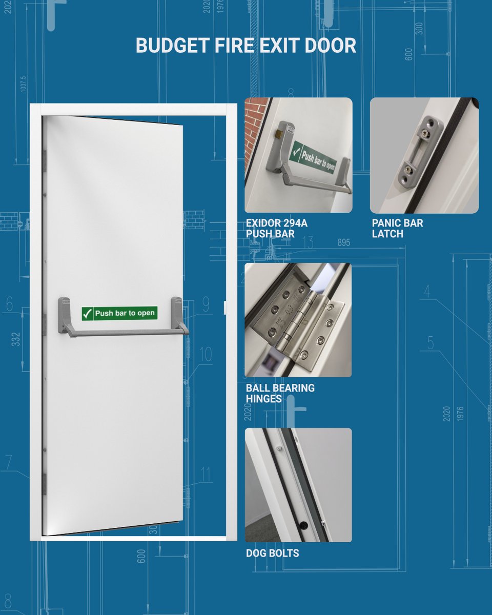 lathamsdoors's tweet photo. Are we seeing double? What a great install by @FixingsSword of two budget fire exit doors! π€
https://t.co/AKOnZJSjuq
#fireexit #fireexitdoor #fireexitfeatures #fireexitdoors #exidor #emergency #security #fire #securitydoors https://t.co/1227tmoJyq