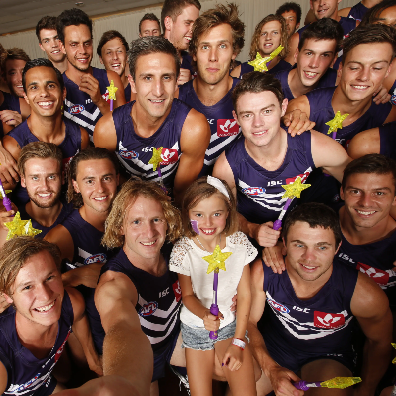 freodockers's tweet photo. READ 📝 

A feature on how one of the Club’s proudest off-field traditions was born… The Starlight Purple Haze Game 💜 #foreverfreo