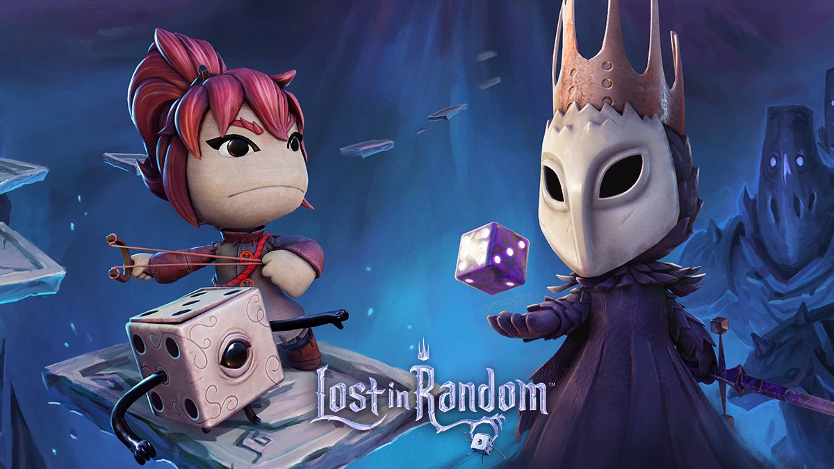 LittleBigPlanet's tweet photo. Prepare to bring a dark wonderland to Craftworld with the Even and Dicey Costume, and a terrifyingly wicked Queen Costume from #LostInRandom.

Download these FREE Costumes and Emotes for Sackboy: A Big Adventure from the PlayStation Store on April 8th. 🎲 https://t.co/dXj7V8kc5R