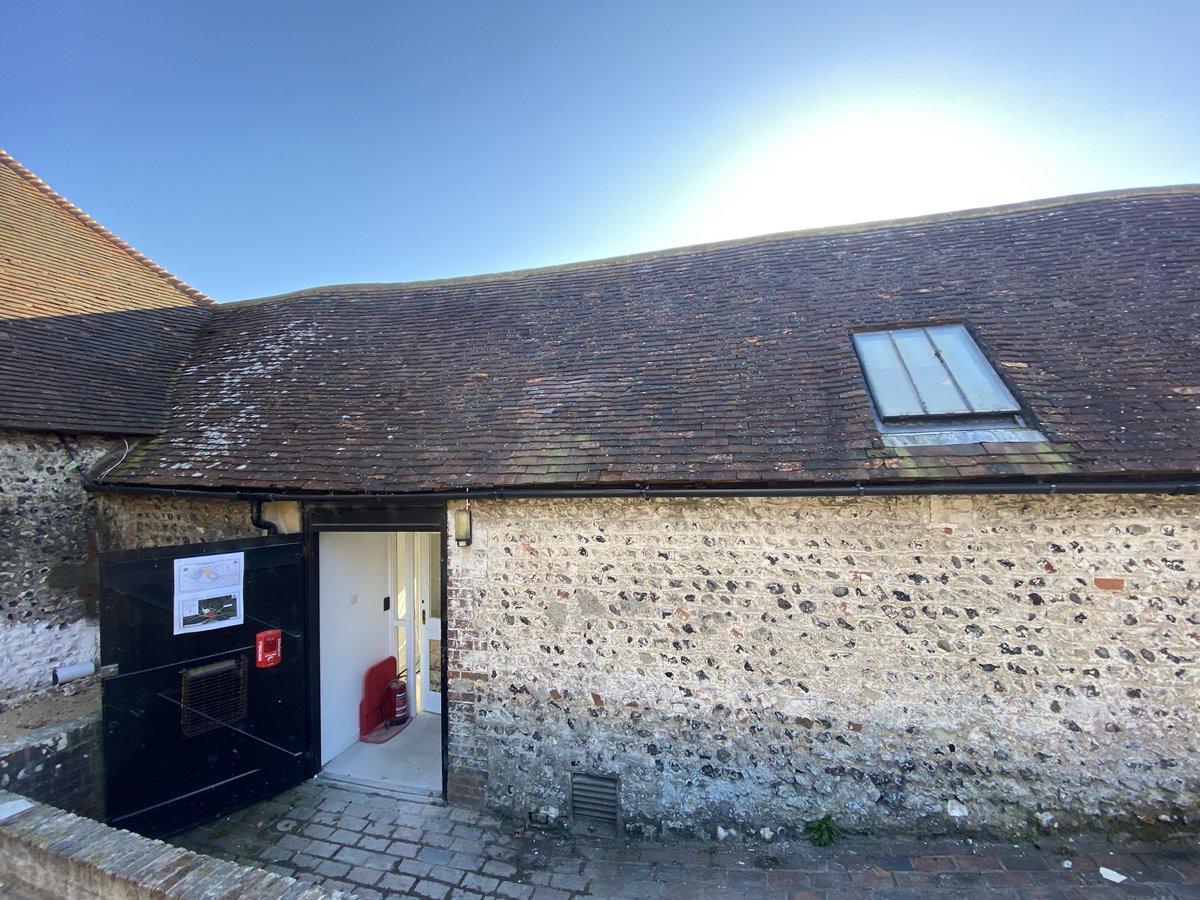 BaxallC's tweet photo. Project Update @Baxall7Sisters - Flooring is complete with the handrail and balustrade in position. New oak seating has been installed and the workshop toilets are progressing well. Final decorations have commenced at Foxhole Cottages, with new flint work bringing them to life. https://t.co/zQxjuJ88NC