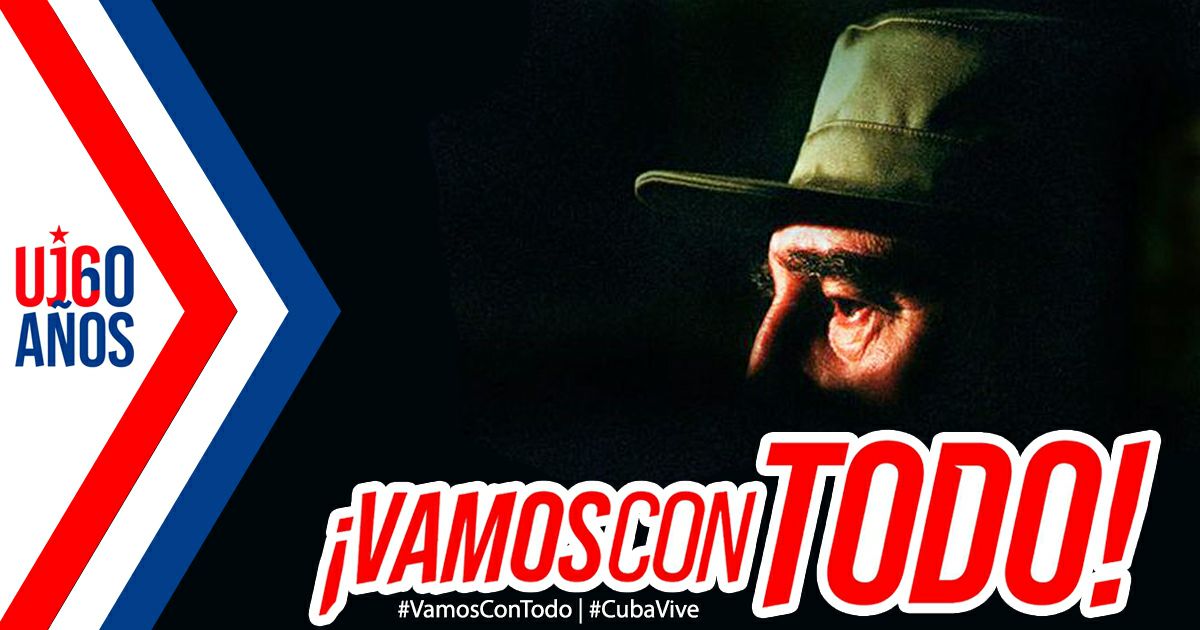 #FidelPorSiempre: "Creer en los jóvenes es ver en ellos además de entusiasmo, capacidad; además de energía, responsabilidad; además de juventud, ¡pureza, heroísmo, carácter, voluntad, amor a la patria, fe en la patria!"
¡Creemos en ustedes! Feliz #60UJC <a href="/UJCdeCuba/">UJC de Cuba</a>
#VamosConTodo