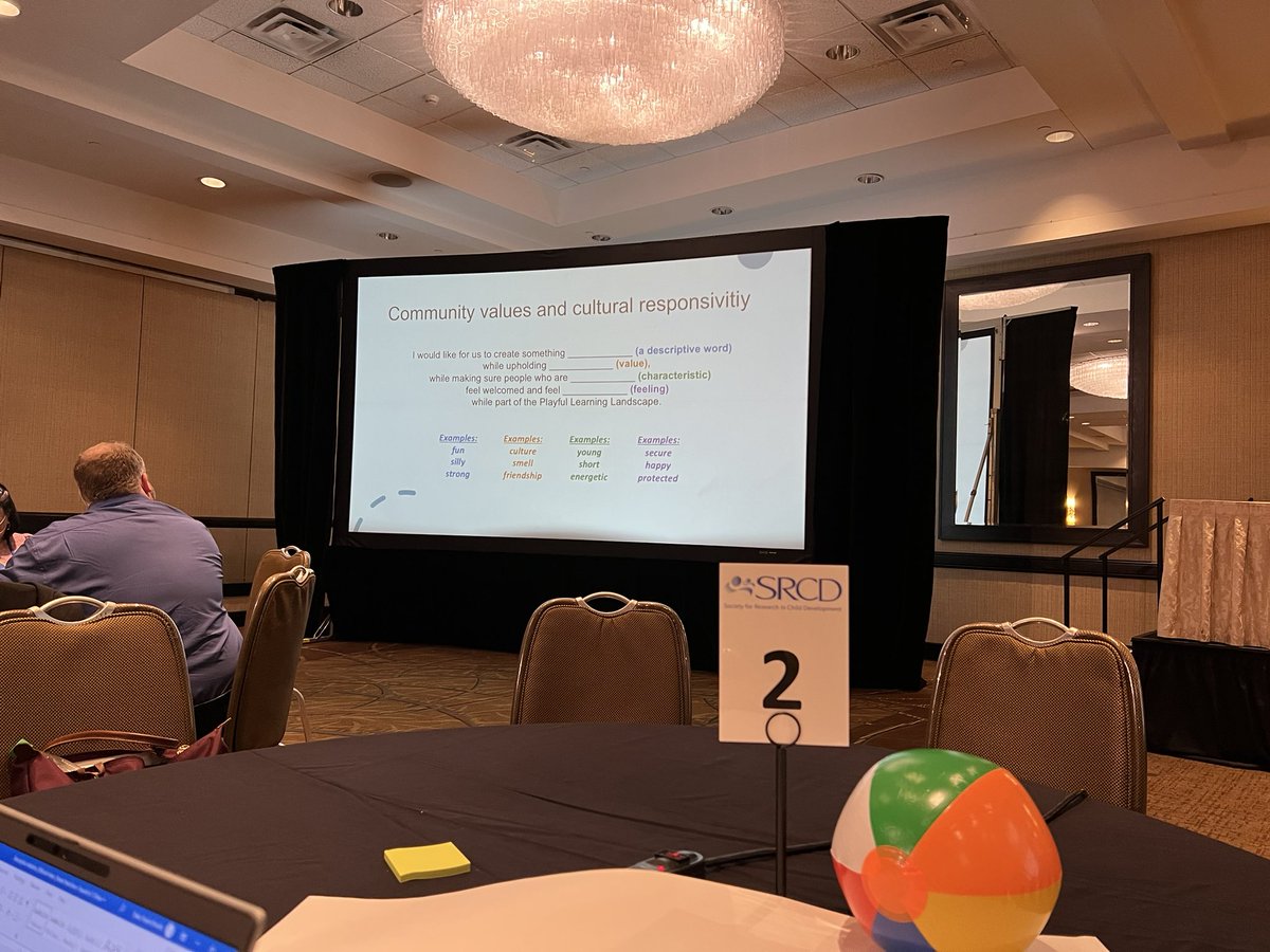 marisa_macy's tweet photo. Mad Lib, beach balls, & LEGOs, oh my! You brought it all together at conclusion & gave us our final challenge. Thank you for invitation to play, Dr. Kathy Hirsh-Pasek. Thank you @ThaliaGoldstein, Drs. Hedrick, Weisberg, &conference sponsors. @KathyandRo1 #learnplay22 @SRCDtweets https://t.co/nB2Zvuh0Z8