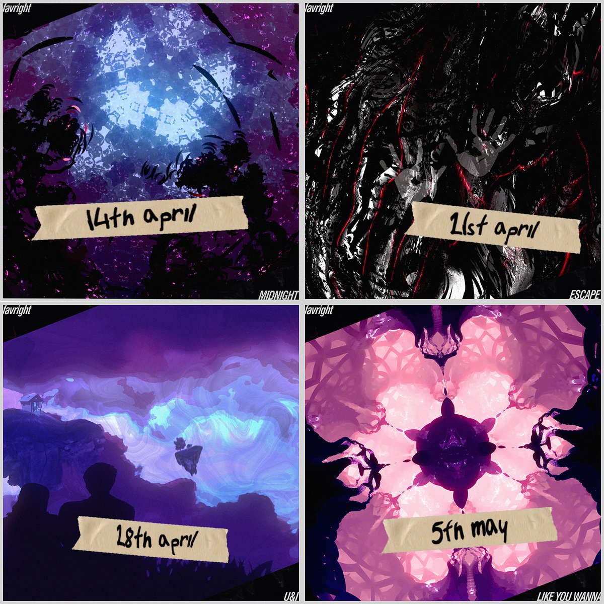 Ok these new songs are very different to everything else I put out. If you use spotify you can presave with the bio link😄I did all the art/animations and can't wait for them to go up! Thanks to the fellas for always being down for feedback <a href="/PIXLMUSIC/">PIXL</a> <a href="/innusta/">Innusta</a> <a href="/keithpop/">keithpop™</a> <a href="/itsEcoah/">Ecoah</a>