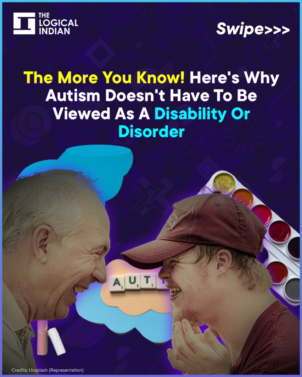 LogicalIndians's tweet photo. #autismawareness - World #Autism Awareness Day is observed on April 2 to make people understand and accept people with autism, foster worldwide support, and inspire people. It is a day that spreads kindness and autism awareness.
#autism #notadisorder #children #special https://t.co/wXsXXKRTVb