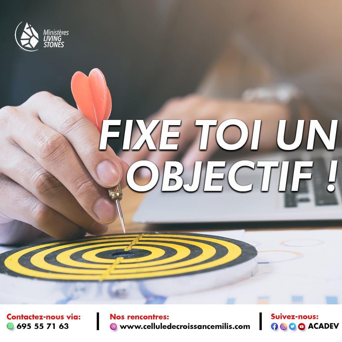 ACADEV7's tweet photo. En ce mois, tu es appelé.e à exceller et te démarquer, 𝐩𝐫𝐞𝐧𝐝𝐬 𝐮𝐧 𝐦𝐨𝐦𝐞𝐧𝐭 𝐚𝐮𝐣𝐨𝐮𝐫𝐝’𝐡𝐮𝐢, 𝐟𝐢𝐱𝐞 𝐭𝐨𝐢 𝐮𝐧 𝐨𝐛𝐣𝐞𝐜𝐭𝐢𝐟 𝐞𝐭 𝐯𝐨𝐢𝐬 𝐭𝐨𝐢 𝐝é𝐣à 𝐞𝐧𝐭𝐫𝐚𝐢𝐧 𝐝’𝐞𝐱𝐜𝐞𝐥𝐥𝐞𝐫. Bon lundi !
#ACADEV #Connaissance #Croissance #Edification #MILIS https://t.co/aHB4fT2tJc